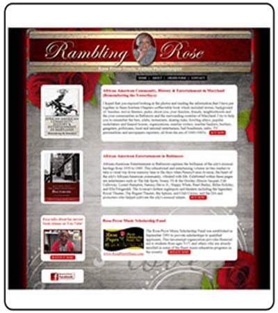 RAMBLING ROSE WEBPAGE