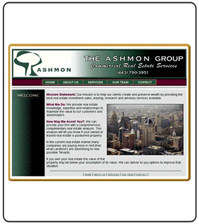 THE ASHMON GROUP WEBPAGE